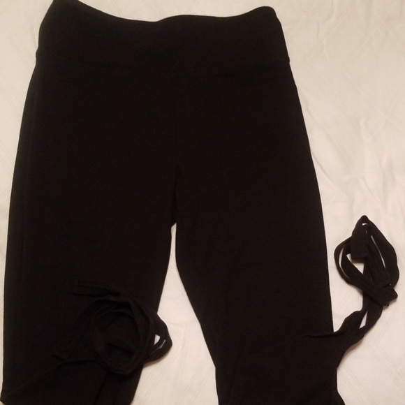 Mossimo yoga pants with tie - Picture 4 of 5